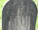 Fanny Walder nee Streeter memorial
