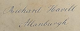 Richard Havill signature