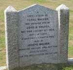Joseph and Clara Walder memorial