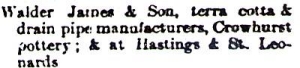 James Walder Kellys 1890 Crowhurst