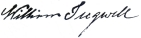 William Tugwell signature